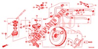MAITRE CYLINDRE DE FREIN/ALIMENTATION PRINCIPALE (LH) (1.8L) pour Honda CIVIC TOURER 1.8 LIFESTYLE 5 Portes 5 vitesses automatique 2015