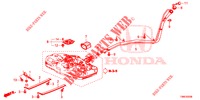 TUYAU DE REMPLISSAGE DE CARBURANT pour Honda CIVIC TOURER 1.8 LIFESTYLE 5 Portes 5 vitesses automatique 2015