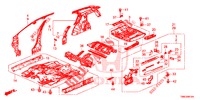 PLANCHER/PANNEAUX INTERIEURS pour Honda CIVIC TOURER DIESEL 1.6 STYLE NAVI 5 Portes 6 vitesses manuelles 2016