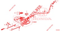 TUYAU DE REMPLISSAGE DE CARBURANT pour Honda CIVIC TOURER 1.8 EXECUTIVE 5 Portes 5 vitesses automatique 2016