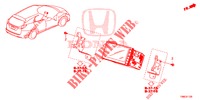 SYSTEME DE NAVIGATION pour Honda CIVIC TOURER 1.8 LIFESTYLE 5 Portes 5 vitesses automatique 2016