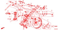 MAITRE CYLINDRE DE FREIN/ALIMENTATION PRINCIPALE (LH) (DIESEL) pour Honda CIVIC TOURER DIESEL 1.6 ELEGANCE 5 Portes 6 vitesses manuelles 2017