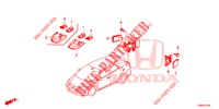 RADAR pour Honda CIVIC TOURER DIESEL 1.6 ELEGANCE L 5 Portes 6 vitesses manuelles 2017