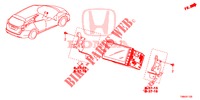 SYSTEME DE NAVIGATION pour Honda CIVIC TOURER DIESEL 1.6 SPORT NAVI 5 Portes 6 vitesses manuelles 2017