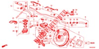 MAITRE CYLINDRE DE FREIN/ALIMENTATION PRINCIPALE (LH) (DIESEL) pour Honda CIVIC TOURER DIESEL 1.6 LIFSTYLE 5 Portes 6 vitesses manuelles 2017