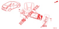 SYSTEME DE NAVIGATION pour Honda CIVIC TOURER DIESEL 1.6 LIFSTYLE 5 Portes 6 vitesses manuelles 2017