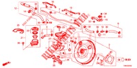 MAITRE CYLINDRE DE FREIN/ALIMENTATION PRINCIPALE (LH) (DIESEL) pour Honda CIVIC TOURER DIESEL 1.6 S 5 Portes 6 vitesses manuelles 2017