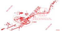 TUYAU DE REMPLISSAGE DE CARBURANT pour Honda CIVIC TOURER 1.8 EXECUTIVE 5 Portes 5 vitesses automatique 2017