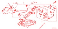 ANTENNE (LH) pour Honda CR-V 2.0 EXECUTIVE 5 Portes 5 vitesses automatique 2012