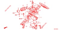 FILTRE A AIR (2.0L) pour Honda CR-V 2.0 EXECUTIVE 5 Portes 5 vitesses automatique 2012