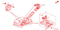 HAUT PARLEUR pour Honda CR-V 2.0 EXECUTIVE 5 Portes 5 vitesses automatique 2012