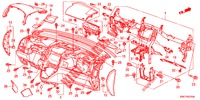 PANNEAU D'INSTRUMENT (LH) pour Honda CR-V 2.0 EXECUTIVE 5 Portes 5 vitesses automatique 2012