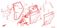 PANNEAUX PORTE ARRIERE pour Honda CR-V 2.0 EXECUTIVE 5 Portes 5 vitesses automatique 2012