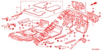 TAPIS DE SOL pour Honda CR-V 2.0 EXECUTIVE 5 Portes 5 vitesses automatique 2012