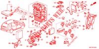 UNITE DE COMMANDE (CABINE) (LH) (1) pour Honda CR-V 2.0 EXECUTIVE 5 Portes 5 vitesses automatique 2012