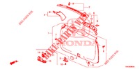 GARNITURE DE HAYON AR. pour Honda CR-V 2.0 COMFORT 5 Portes 6 vitesses manuelles 2013