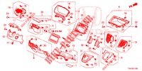 GARNITURE D'INSTRUMENT (COTE DE CONDUCTEUR) (LH) pour Honda CR-V 2.0 COMFORT 5 Portes 6 vitesses manuelles 2013