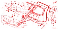 HAYON ARRIERE pour Honda CR-V 2.0 COMFORT 5 Portes 6 vitesses manuelles 2013