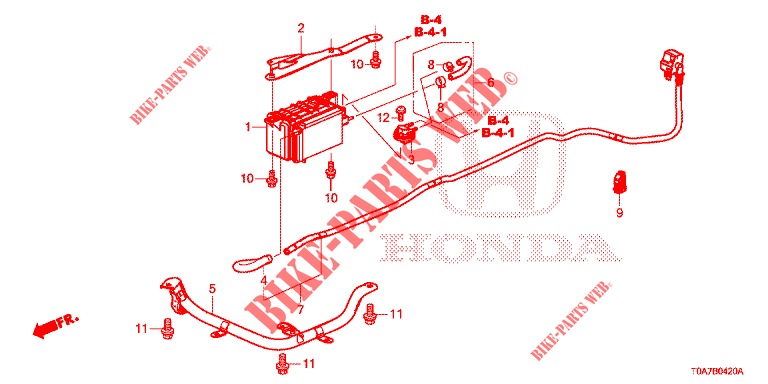 CUVETTE pour Honda CR-V 2.0 COMFORT 5 Portes 6 vitesses manuelles 2013