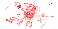 SOUFFLERIE DE CHAUFFAGE (LH) pour Honda CR-V 2.0 ELEGANCE 5 Portes 6 vitesses manuelles 2013