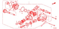 TRANSFERT (2.0L) (2.4L) (4WD) pour Honda CR-V 2.0 ELEGANCE L 5 Portes 5 vitesses automatique 2013