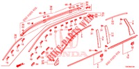 MOULAGE pour Honda CR-V 2.0 COMFORT 5 Portes 6 vitesses manuelles 2014