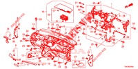 PANNEAU D'INSTRUMENT (LH) pour Honda CR-V 2.0 COMFORT 5 Portes 5 vitesses automatique 2014