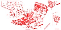 TAPIS DE SOL pour Honda CR-V 2.0 COMFORT 5 Portes 5 vitesses automatique 2014