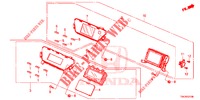AFFICHEUR CENTRAL (LH) pour Honda CR-V 2.0 ELEGANCE 5 Portes 5 vitesses automatique 2014