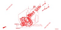 CORPS DE PAPILLON (2.0L) pour Honda CR-V 2.0 ELEGANCE 5 Portes 5 vitesses automatique 2014