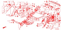 GARNITURE LATERALE pour Honda CR-V 2.0 ELEGANCE 5 Portes 5 vitesses automatique 2014