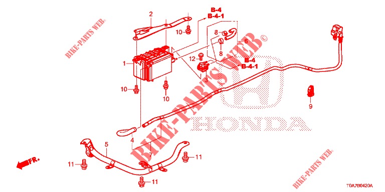 CUVETTE pour Honda CR-V 2.0 ELEGANCE 5 Portes 5 vitesses automatique 2014