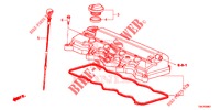 COUVERCLE DE CULASSE (2.0L) pour Honda CR-V 2.0 ELEGANCE L 5 Portes 5 vitesses automatique 2014