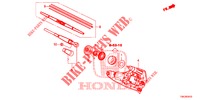 ESSUIE GLACE ARRIERE pour Honda CR-V 2.0 ELEGANCE L 5 Portes 5 vitesses automatique 2014