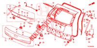 HAYON ARRIERE pour Honda CR-V 2.0 EXCLUSIVE NAVI 5 Portes 6 vitesses manuelles 2014