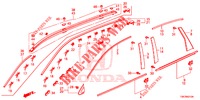 MOULAGE pour Honda CR-V 2.0 EXCLUSIVE NAVI 5 Portes 6 vitesses manuelles 2014