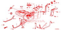 TUYAU DE REMPLISSAGE DE CARBURANT (2.0L) (2.4L) pour Honda CR-V 2.0 EXCLUSIVE NAVI 5 Portes 6 vitesses manuelles 2014