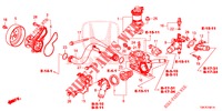 POMPE A EAU (2.0L) pour Honda CR-V 2.0 S 5 Portes 5 vitesses automatique 2014