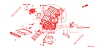 SOUFFLERIE DE CHAUFFAGE (LH) pour Honda CR-V 2.0 S 5 Portes 5 vitesses automatique 2014