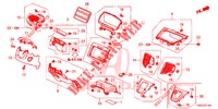 GARNITURE D'INSTRUMENT (COTE DE CONDUCTEUR) (LH) pour Honda CR-V 2.0 ELEGANCE 5 Portes 6 vitesses manuelles 2015