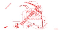 GARNITURE DE HAYON AR. pour Honda CR-V 2.0 ELEGANCE 5 Portes 5 vitesses automatique 2015