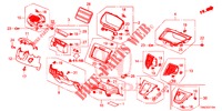 GARNITURE D'INSTRUMENT (COTE DE CONDUCTEUR) (LH) pour Honda CR-V 2.0 ELEGANCE 5 Portes 5 vitesses automatique 2015