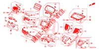 GARNITURE D'INSTRUMENT (COTE DE CONDUCTEUR) (LH) pour Honda CR-V 2.0 EXCLUSIVE L 5 Portes 5 vitesses automatique 2015