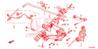 BRAS INFERIEUR ARRIERE pour Honda CR-V 2.0 S 5 Portes 6 vitesses manuelles 2015