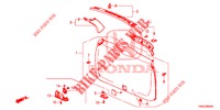 GARNITURE DE HAYON AR. pour Honda CR-V 2.0 S 5 Portes 6 vitesses manuelles 2015