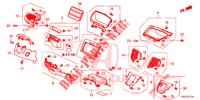 GARNITURE D'INSTRUMENT (COTE DE CONDUCTEUR) (LH) pour Honda CR-V 2.0 S 5 Portes 6 vitesses manuelles 2015