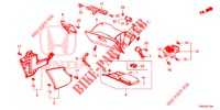 GARNITURE D'INSTRUMENT (COTE DE PASSAGER) (LH) pour Honda CR-V 2.0 S 5 Portes 6 vitesses manuelles 2015
