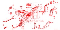 TUYAU DE REMPLISSAGE DE CARBURANT pour Honda CR-V 2.0 S 5 Portes 6 vitesses manuelles 2015