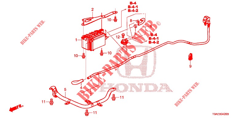 CUVETTE pour Honda CR-V 2.0 S 5 Portes 5 vitesses automatique 2015