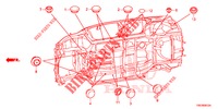 ANNEAU (INFERIEUR) pour Honda CR-V 2.0 COMFORT 5 Portes 6 vitesses manuelles 2016